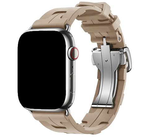 Cinturino Apple Watch Hermès Simple Tour 46 mm Boucle 